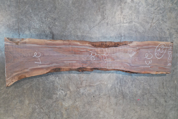 Oregon Black Walnut Slab 041325-09