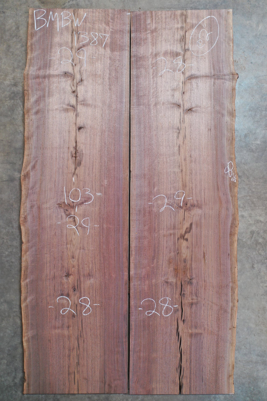 Oregon Black Walnut Bookmatch BMBW-1387