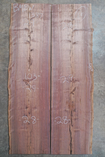 Oregon Black Walnut Bookmatch BMBW-1387