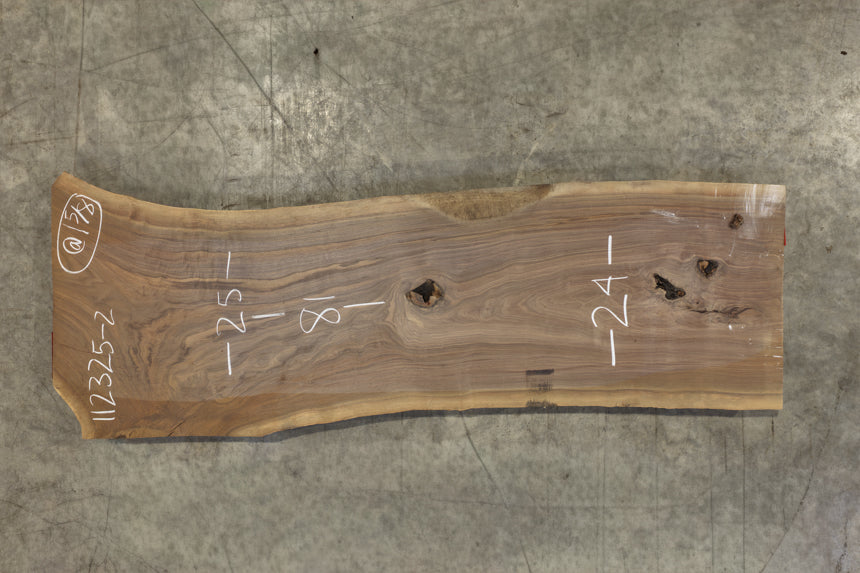 Oregon Black Walnut Slab 112325-2