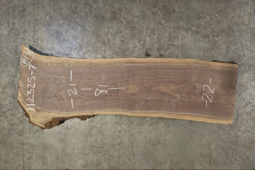 Oregon Black Walnut Slab 112325-7