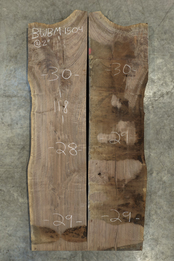 Oregon Black Walnut Bookmatch BMBW-1504