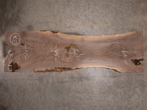 Oregon Black Walnut Slab 121425-12
