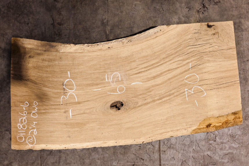 Oregon White Oak Slab 011826-6