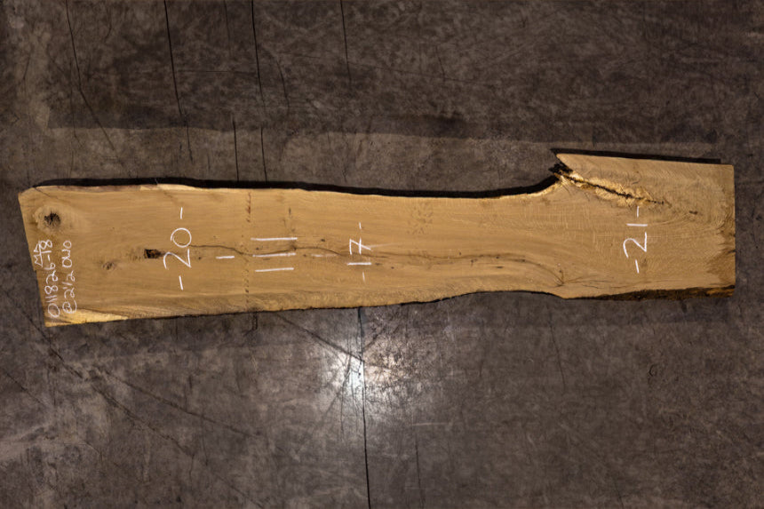 Oregon White Oak Slab MA 011826-18