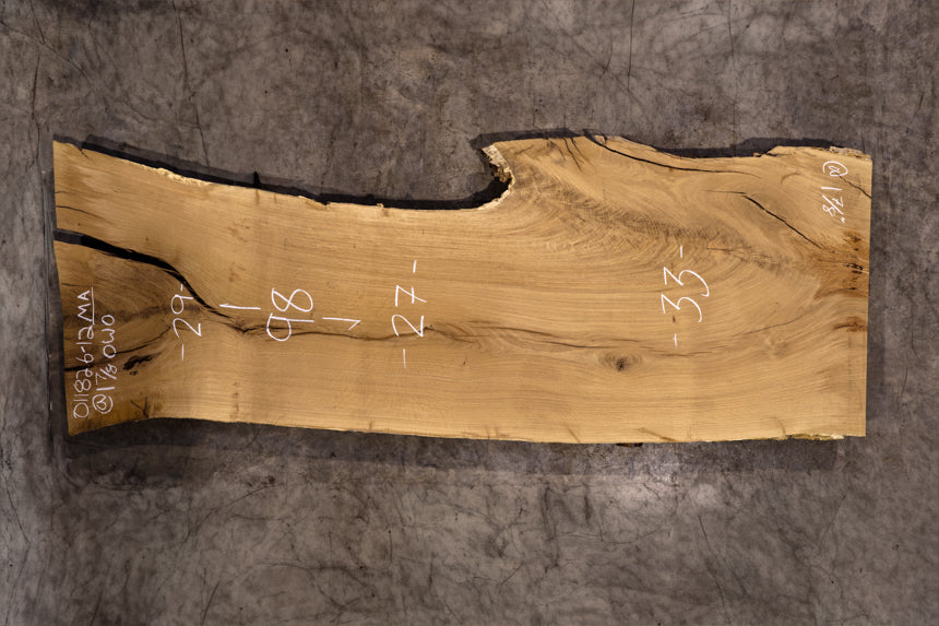 Oregon White Oak Slab MA 011826-12