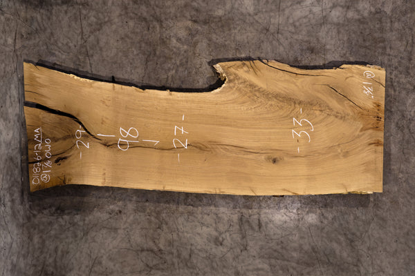 Oregon White Oak Slab MA 011826-12