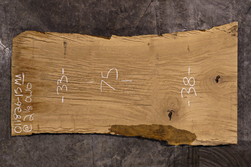 Oregon White Oak Slab MA 011826-15