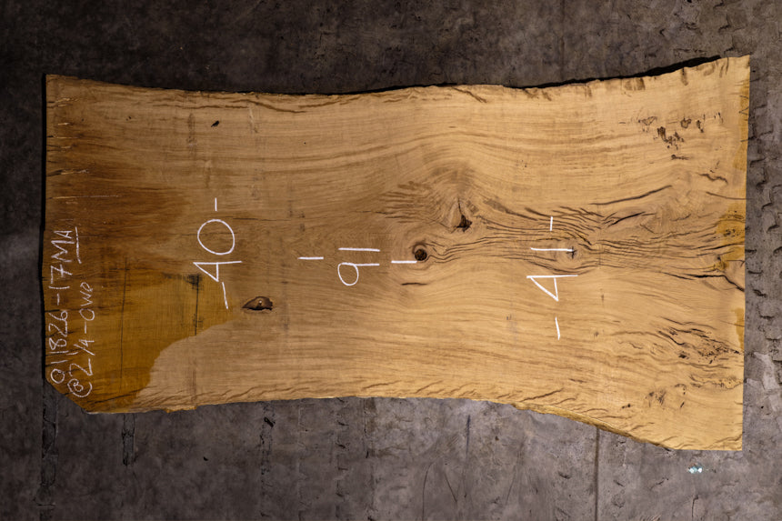 Oregon White Oak Slab MA 011826-17