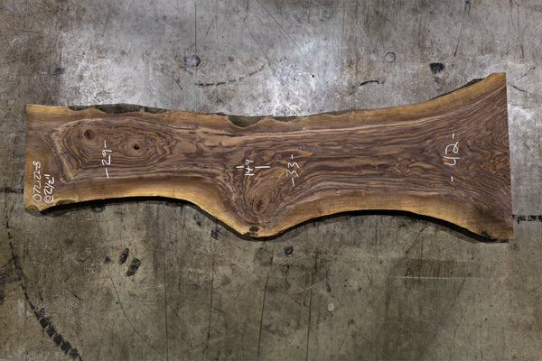 Oregon Black Walnut Slab 072122-8