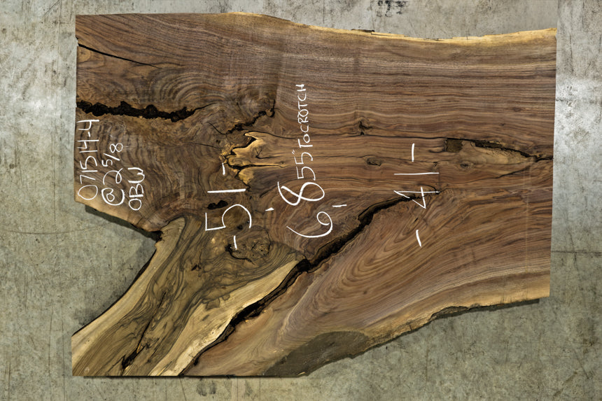 Oregon Black Walnut Slab 071514-4