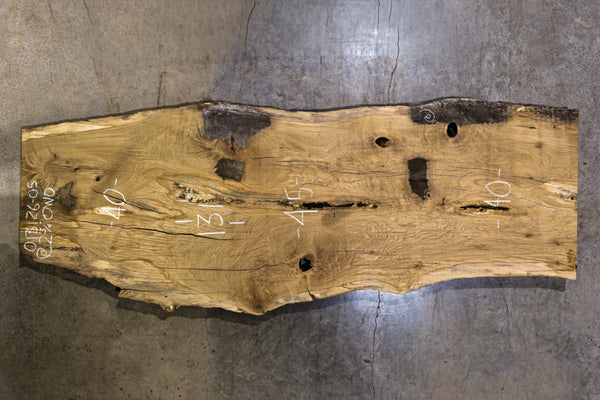Oregon White Oak Slab 013126-5