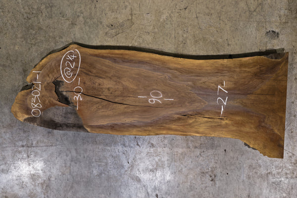 Oregon Black Walnut Slab 083021-1