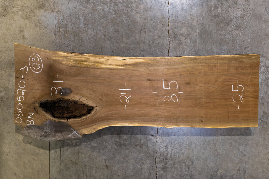 Oregon Black Walnut Slab 060520-3