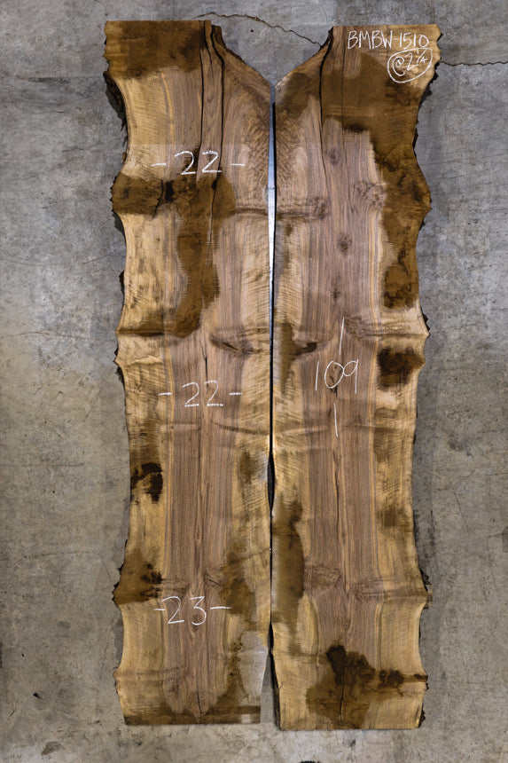 Bastogne Walnut Bookmatch BMBW-1510
