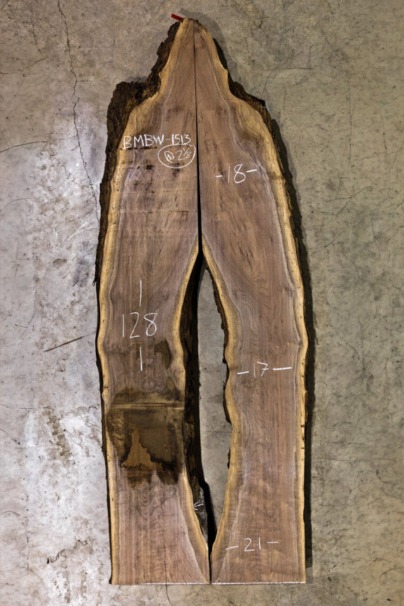 Oregon Black Walnut Bookmatch BMBW-1513