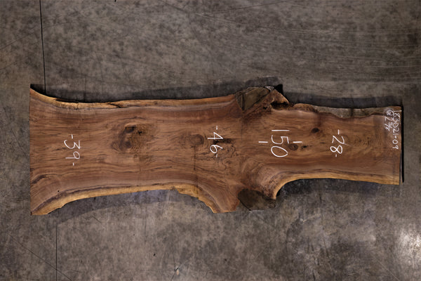 Oregon Black Walnut Slab 083021-09