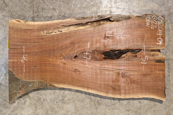 Oregon Black Walnut Slab 052014-4