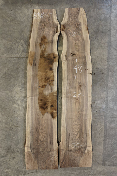 English Walnut Bookmatch BMEW-1519