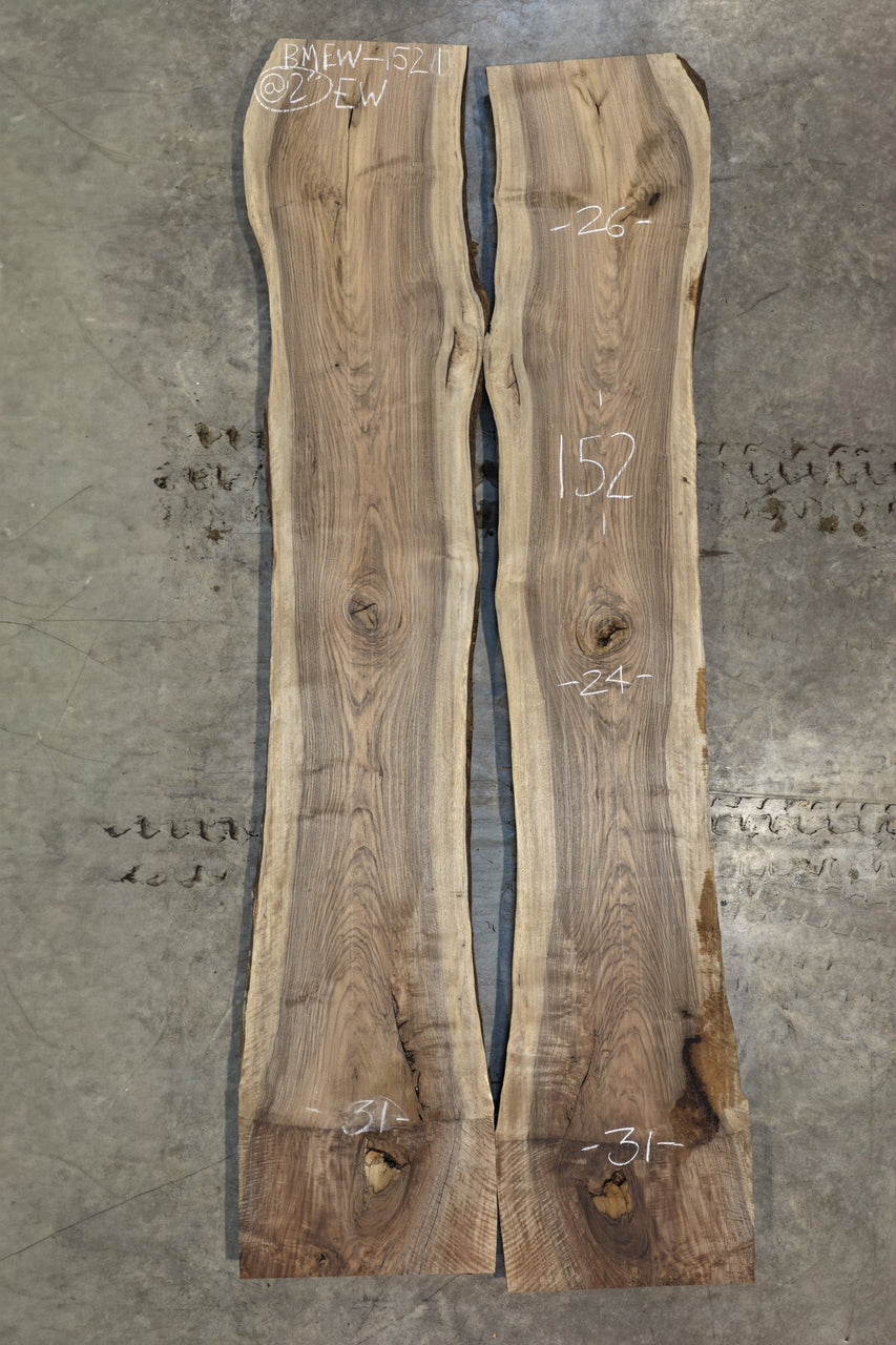 English Walnut Bookmatch BMEW-1521