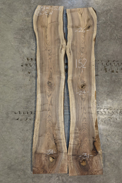English Walnut Bookmatch BMEW-1521