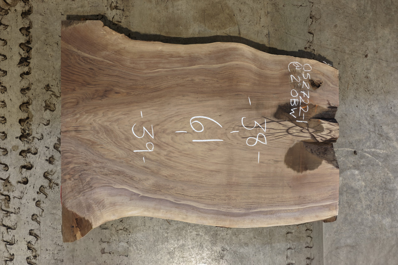 Oregon Black Walnut Slab 052722-1