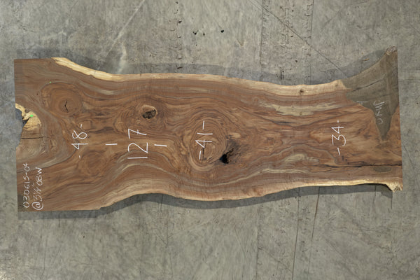 Oregon Black Walnut Slab 030615-04