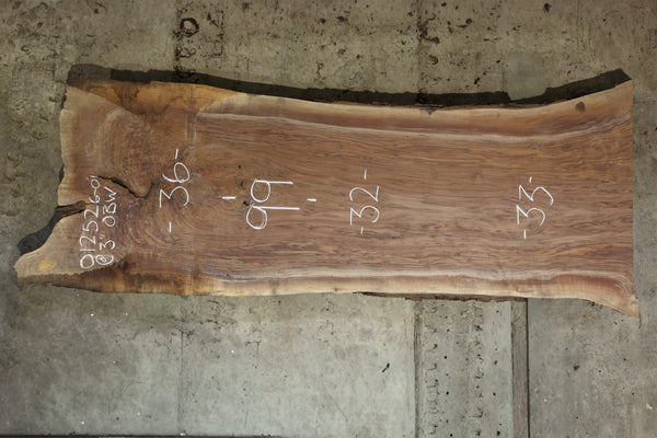 Oregon Black Walnut Slab 012526-01