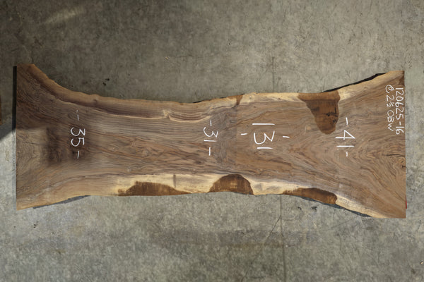 Oregon Black Walnut Slab 120625-16