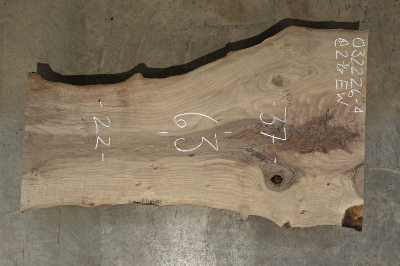 English Walnut Slab 032226-04