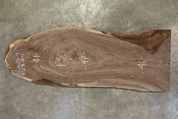 Oregon Black Walnut Slab 120625-19