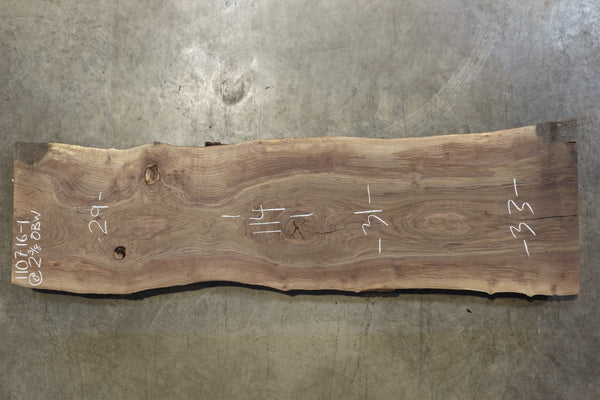 Oregon Black Walnut Slab 110716-1