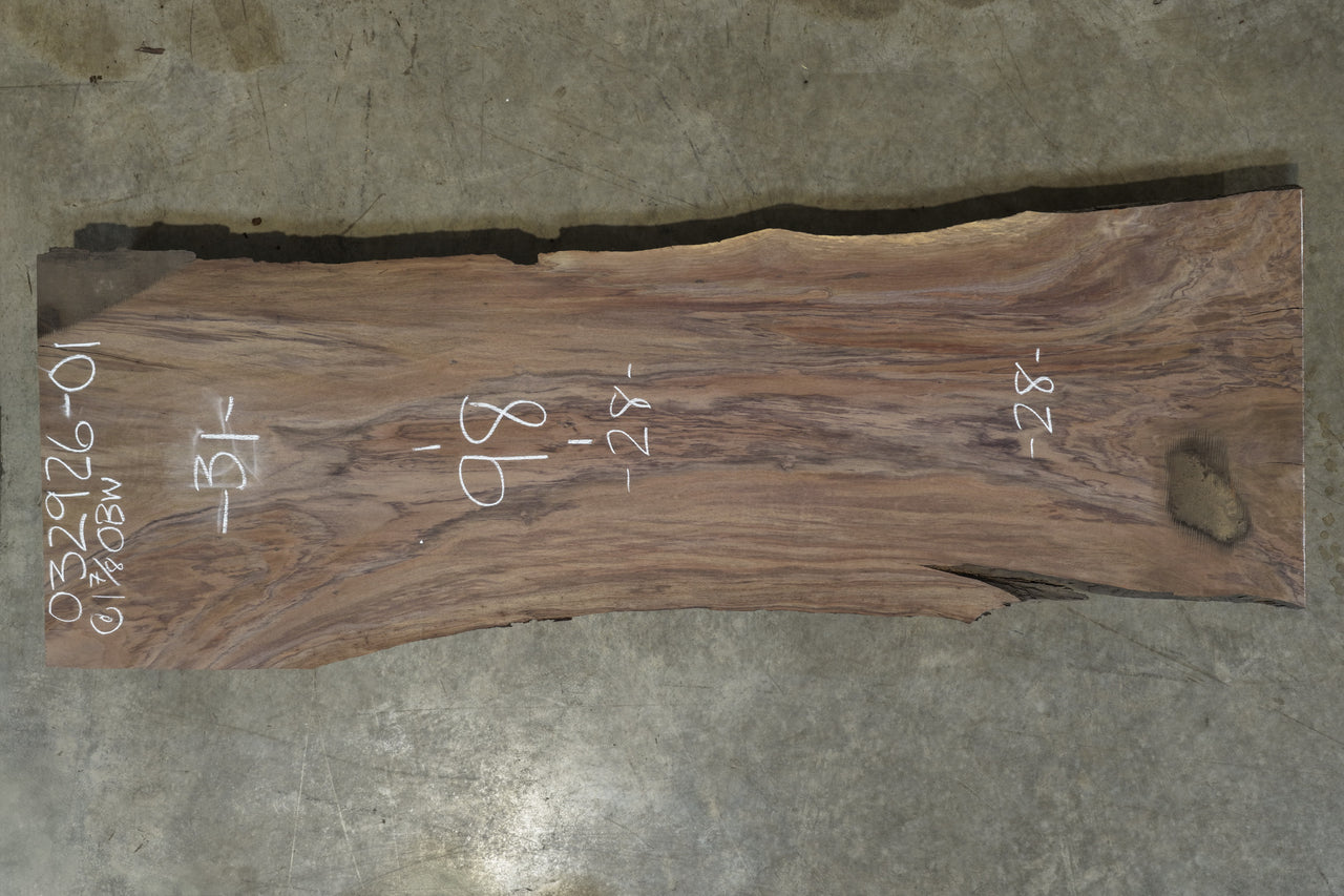 Oregon Black Walnut Slab 032926-01