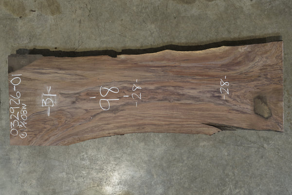 Oregon Black Walnut Slab 032926-01