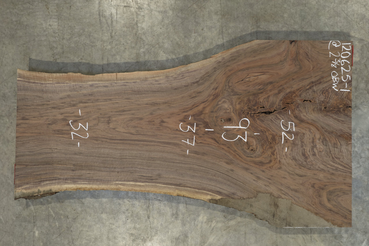 Oregon Black Walnut Slab 120625-1