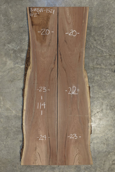 Oregon Black Walnut Bookmatch BMBW-1521