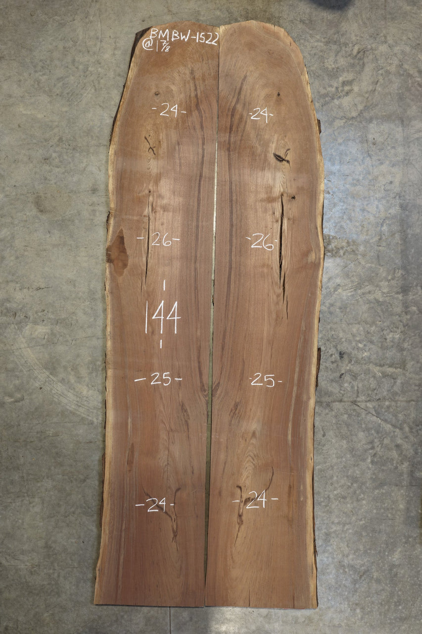 Oregon Black Walnut Bookmatch BMBW-1522
