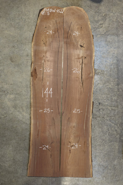Oregon Black Walnut Bookmatch BMBW-1522