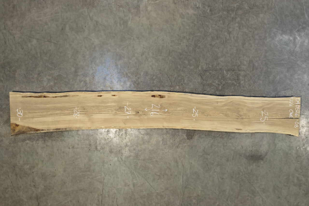 Oregon White Oak Slab 040526-08