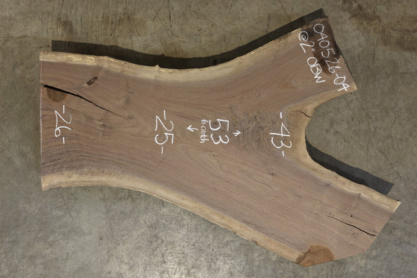 Oregon Black Walnut Slab 040526-04