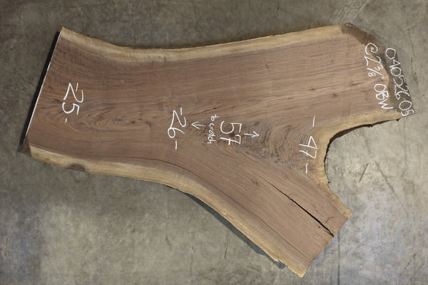 Oregon Black Walnut Slab 040526-05