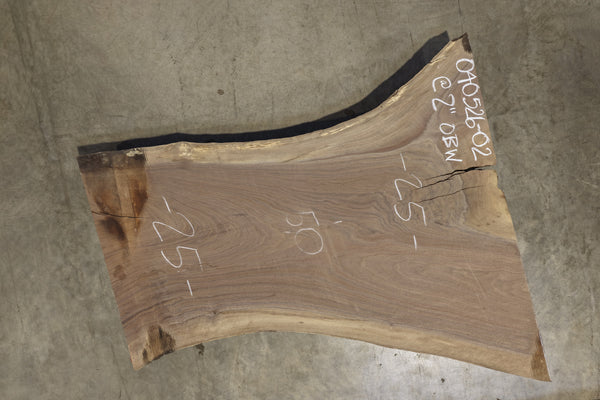 Oregon Black Walnut Slab 040526-02