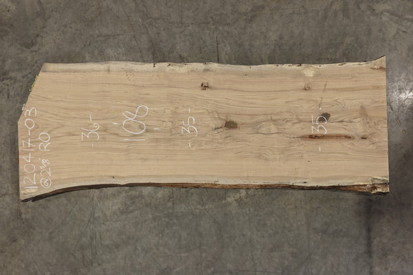 Oregon Red Oak Slab 120417-03