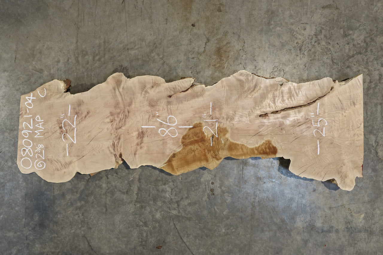 Big Leaf Maple Slab 080921-04C