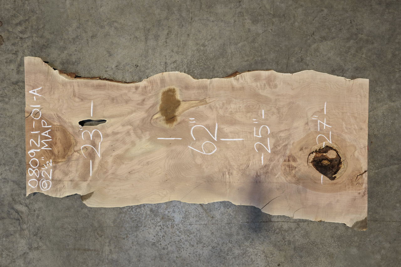 Big Leaf Maple Slab 080921-01A