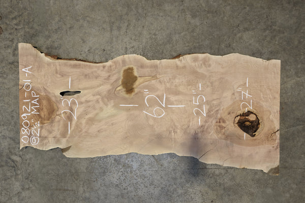 Big Leaf Maple Slab 080921-01A