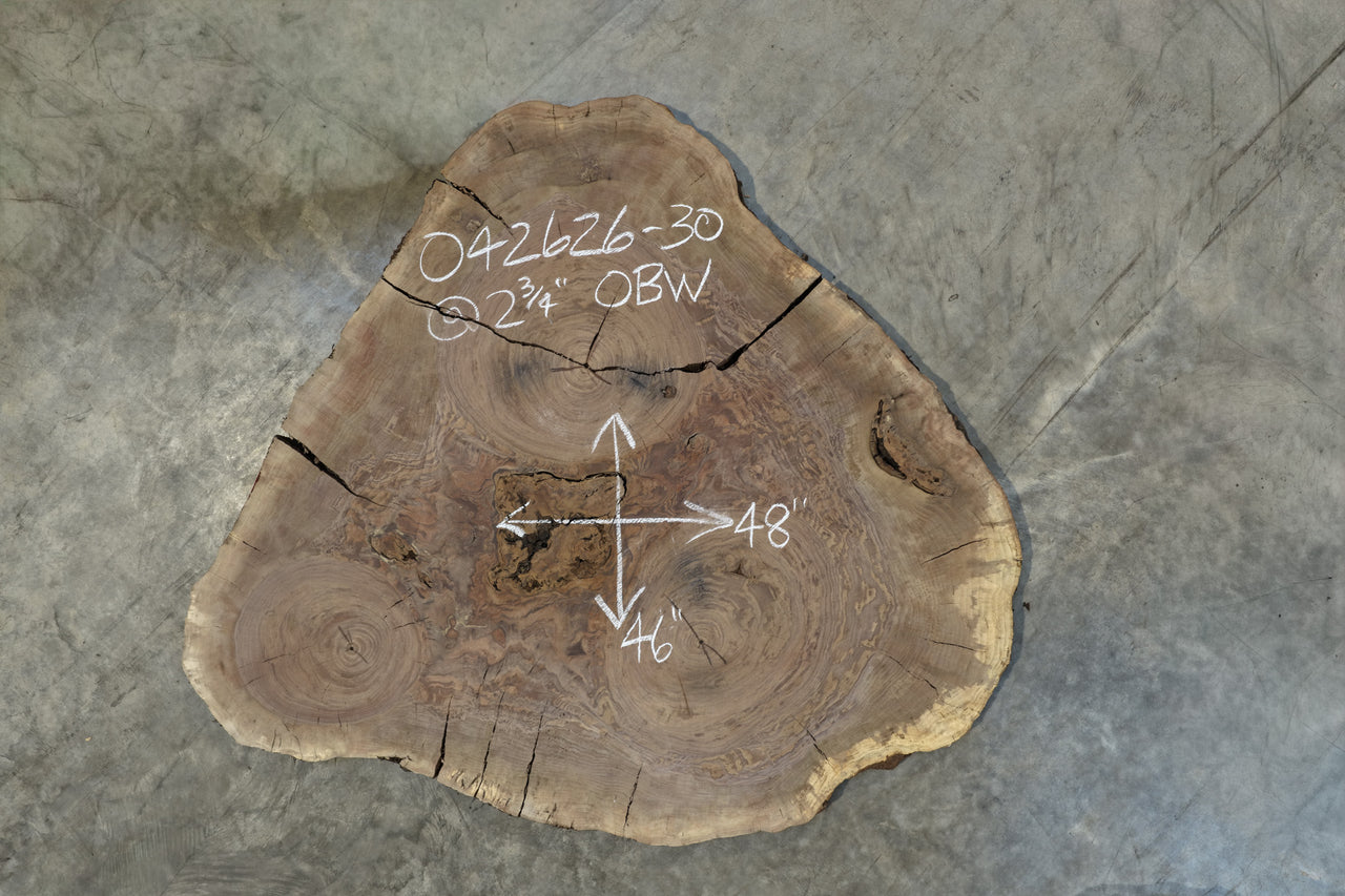 Oregon Black Walnut Round 042626-30