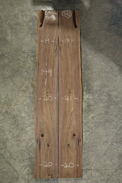 Oregon Black Walnut Bookmatch BMBW-1544