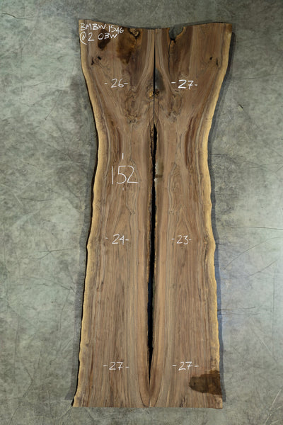 Oregon Black Walnut Bookmatch BMBW-1546
