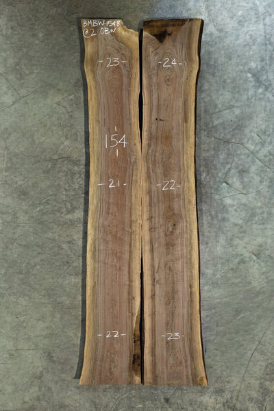 Oregon Black Walnut Bookmatch BMBW-1548